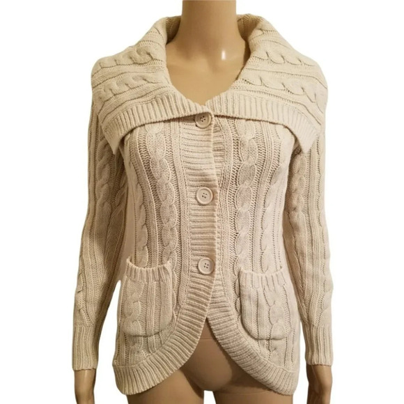 Forever 21 Sweaters - Knit Pocket Cardigan by Forever 21
